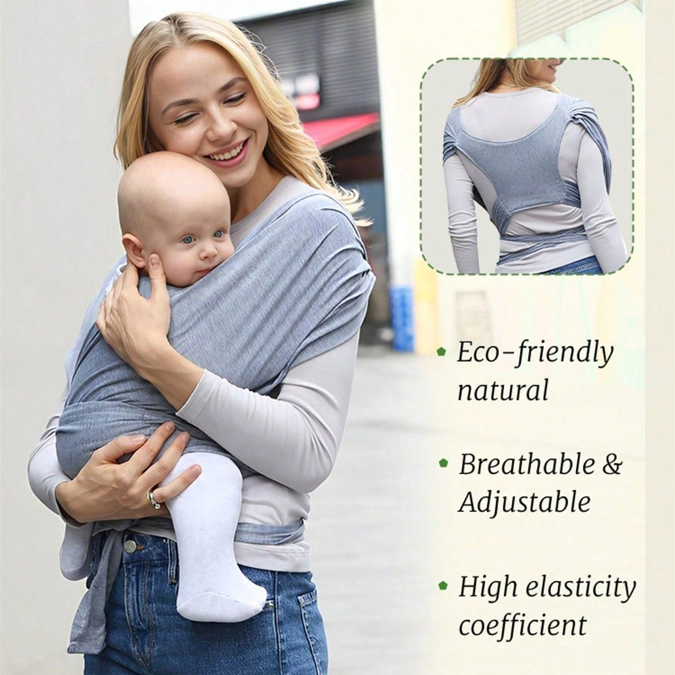 Ergonomic Baby Carrier - Ergonomic Baby Backpack Newborn Sling with