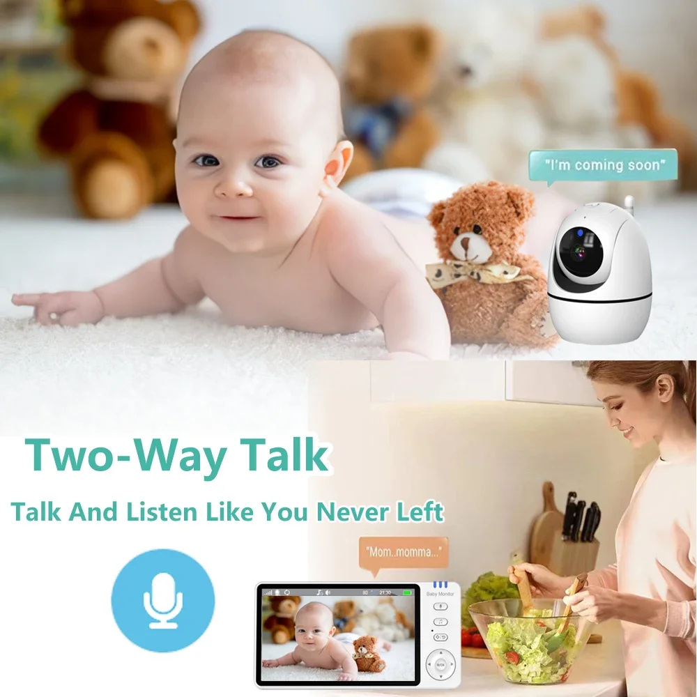 5 Inch Video Baby Monitor With – обзор и цена Baby Products Video