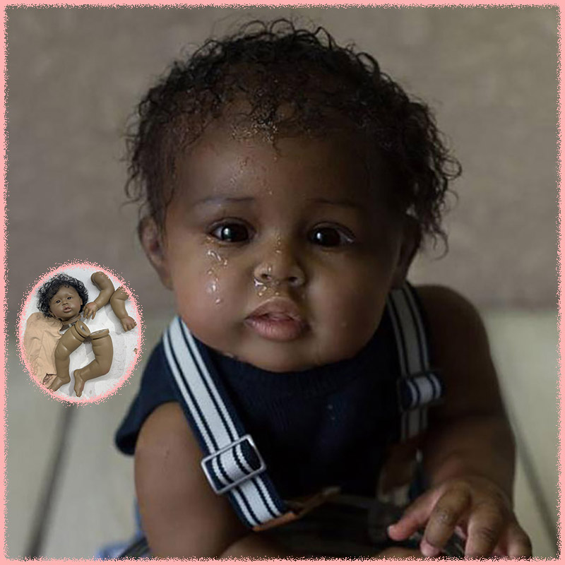 19inch Dark Skin Gannett Rebor – обзор и цена Baby Products Hair