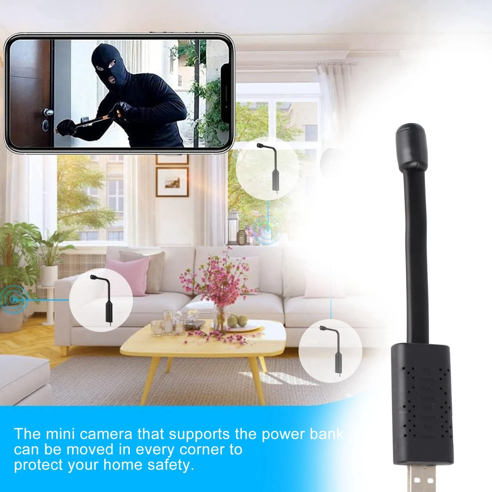 USB WiFi Security Camera 1080P – обзор и цена Baby Products Video