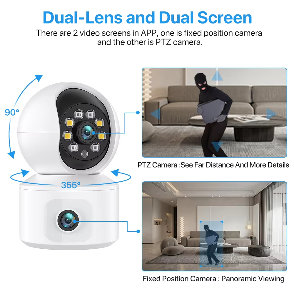 6MP iCsee WiFi IP Camera Dual  – обзор и цена Baby Products Video