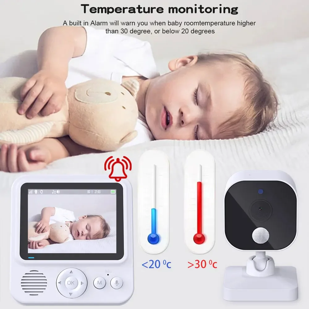 2.8 Inch Video Baby Monitor Wi – обзор и цена Baby Products Video