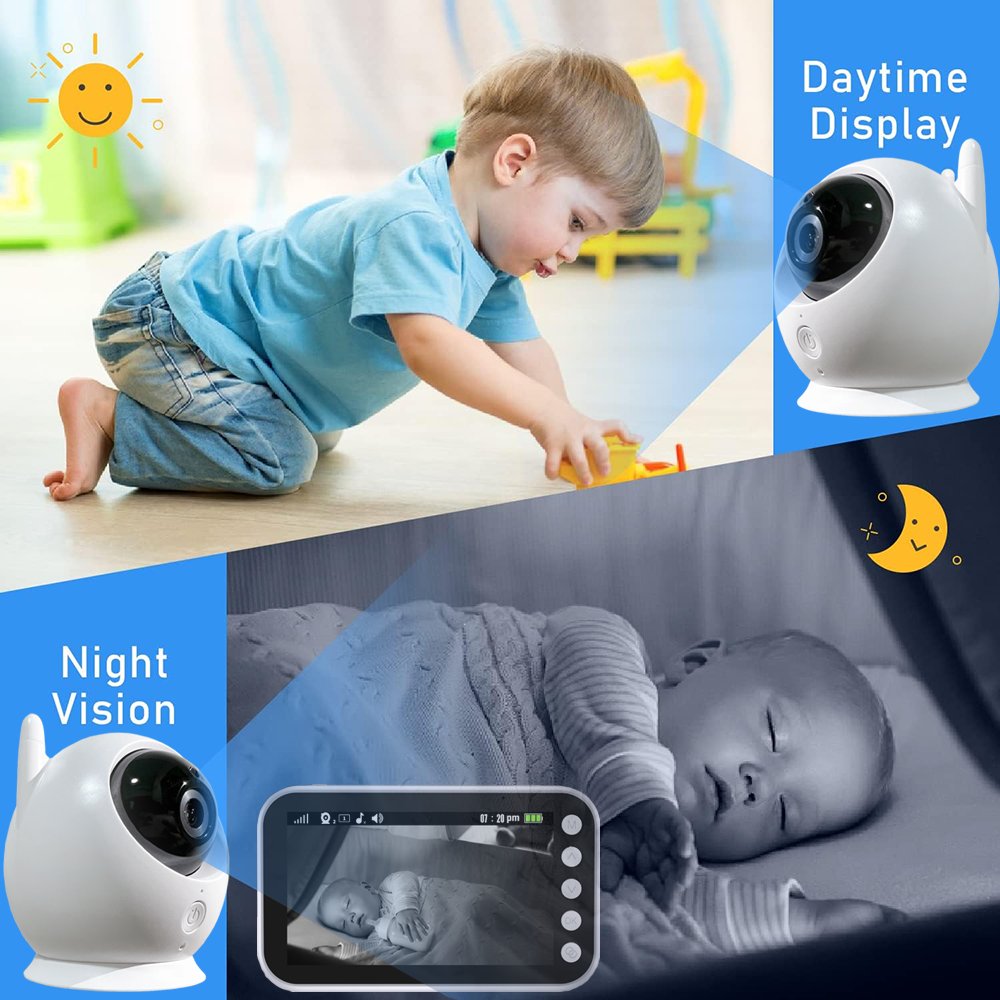 4.3 Baby Monitor with IR Night – обзор и цена Baby Products Video