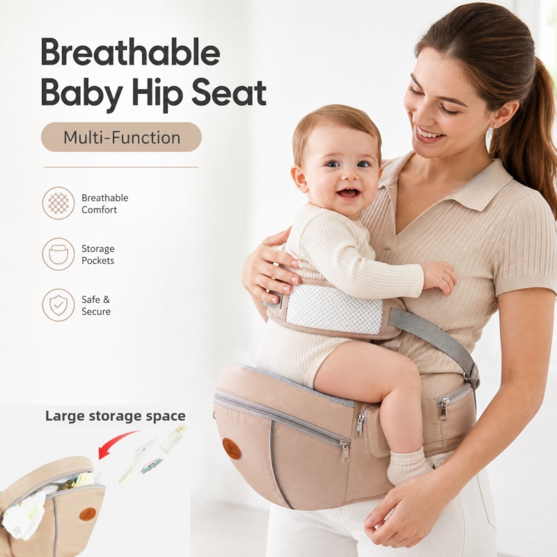Ergonomic Breathable Baby Hip  – обзор и цена Ergonomic Baby Carrier