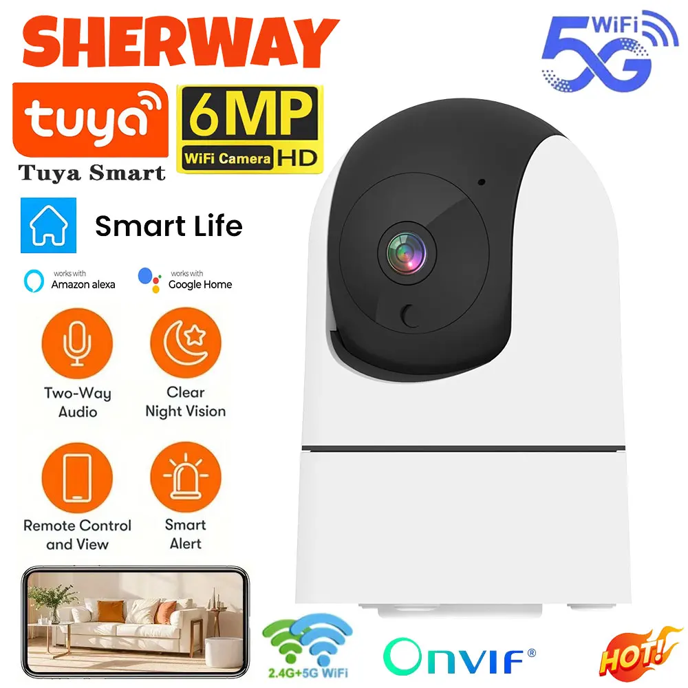 Tuya 5G WiFi IP Camera Indoor  – обзор и цена Baby Products Video