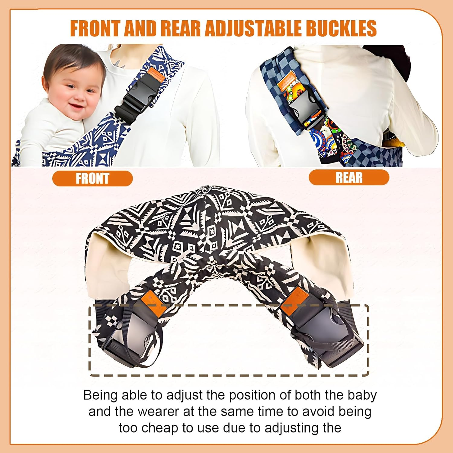 Newborn Baby Carrier Sling Adj – обзор и цена Ergonomic Baby Carrier