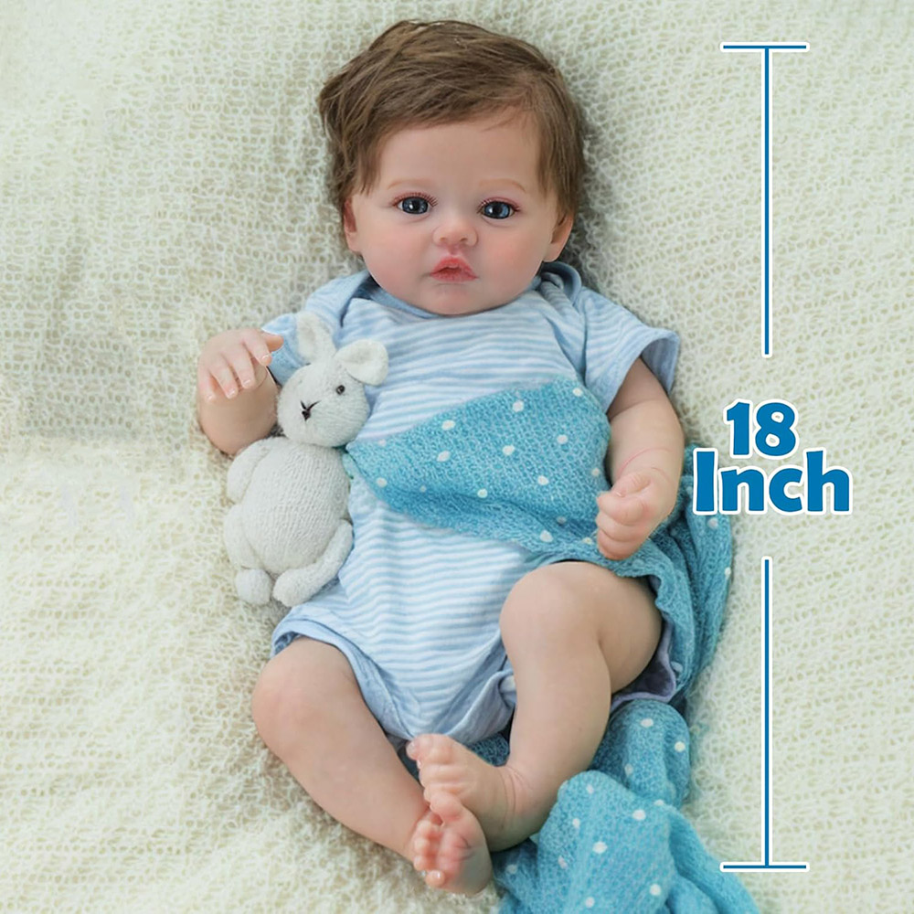 45cm Lifelike Baby Dolls Alive – обзор и цена Baby Products Hair