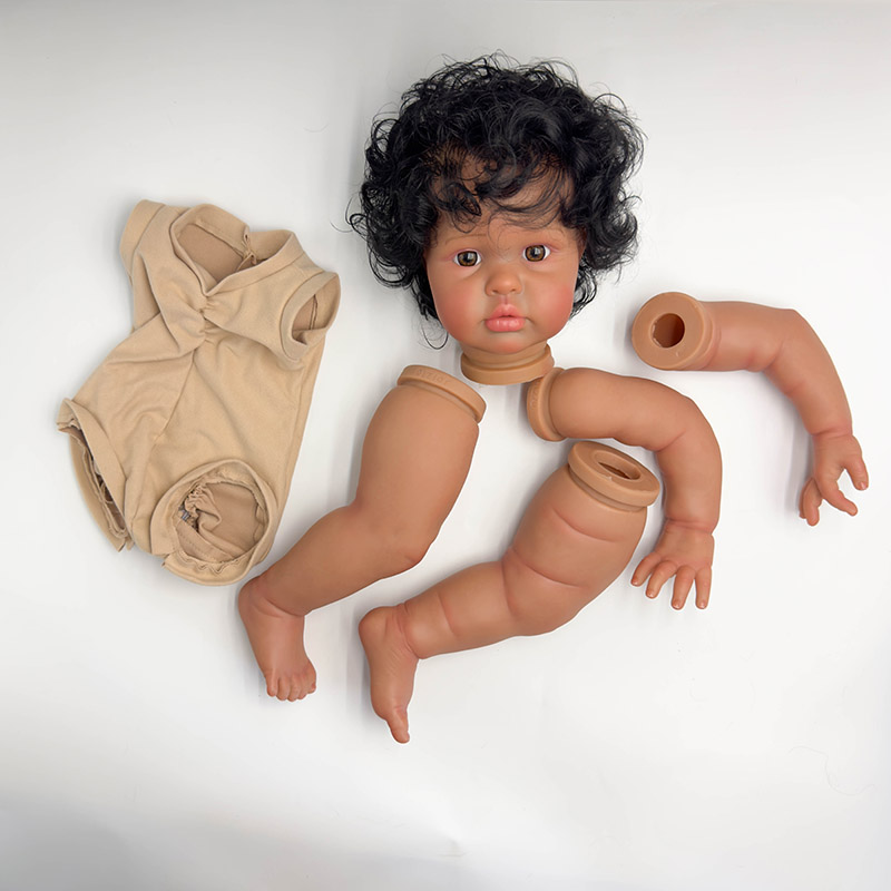 NPK 24'' Handmade Dark Skin Un – обзор и цена Baby Products Hair