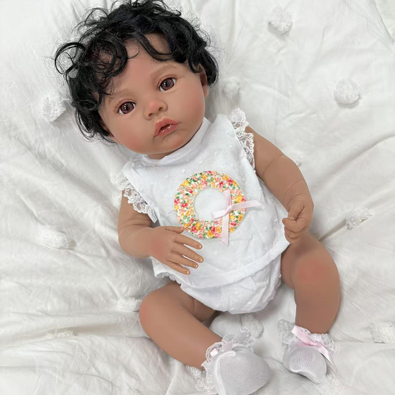 19inch Meadow Dark Skin Full V – обзор и цена Baby Products Hair
