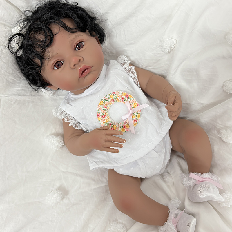 19inch Meadow Dark Skin Full V – обзор и цена Baby Products Hair
